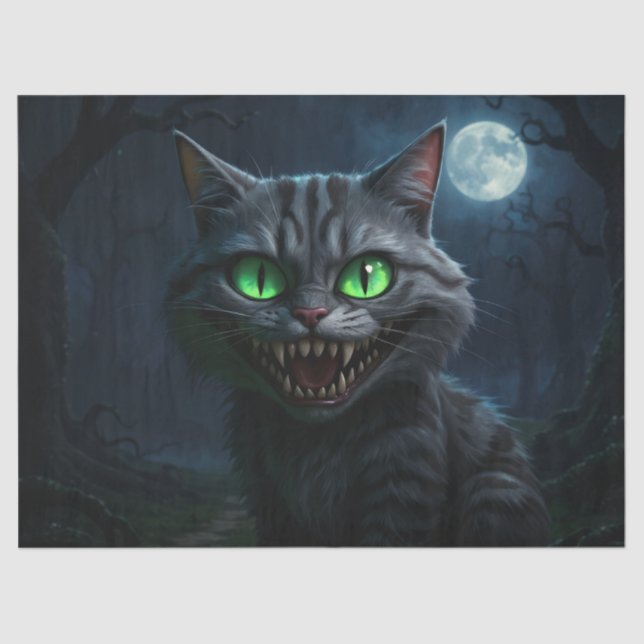 Papel De Seda Twisted Grin Forest Cat (Frente )