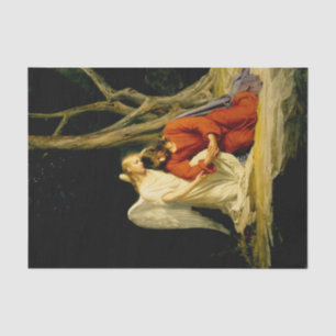 Papel De Seda Um Anjo Confortando Jesus por Carl Bloch