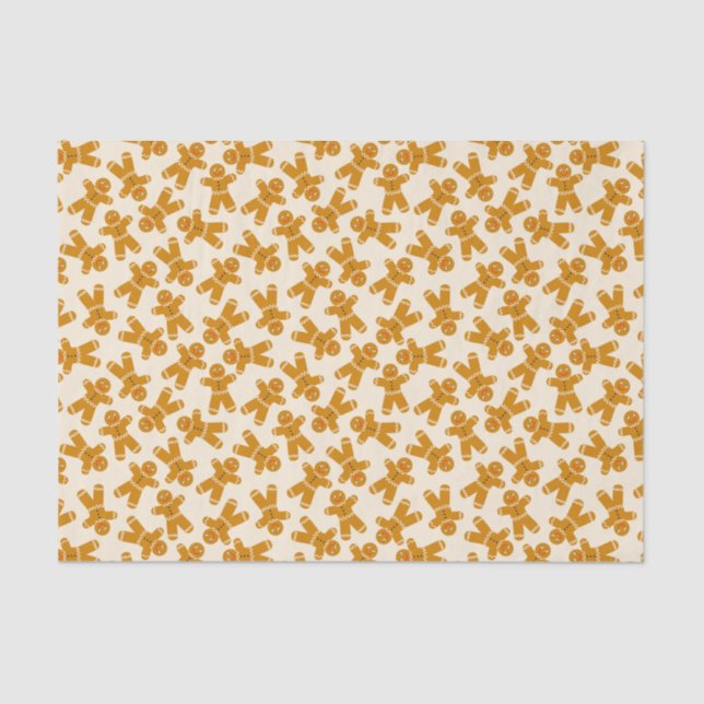 Papel De Seda Um Biscoito Gingerpão (Frente )