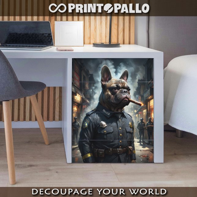 Papel De Seda Um cachorro como policial em Los Angeles em 1920 (Criador carregado)