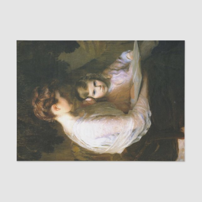 Papel De Seda Um conto de Lilla Cabot Perry (Frente )