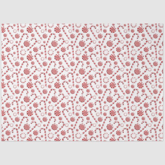 Papel De Seda Um Design 12 da Série Peppermint Spice (Frente )