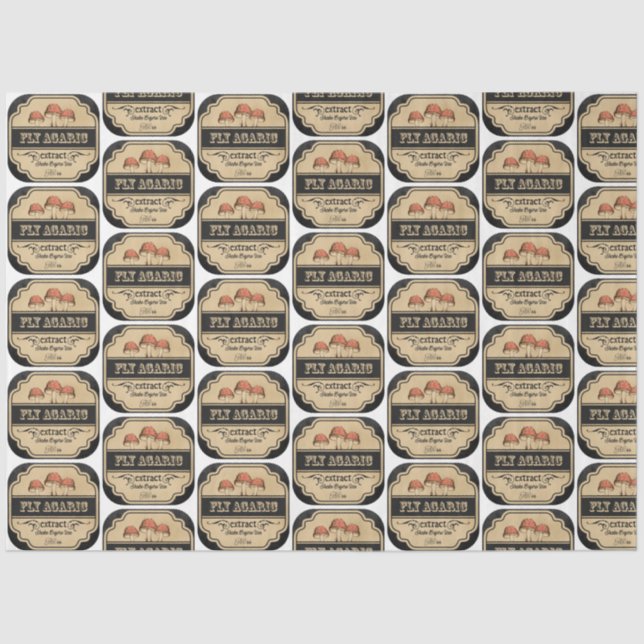 Papel De Seda Um Design 15 da série Apothecary and Potion Label (Frente )