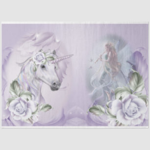 Papel De Seda Um Design 1 da série Unicorn Fantasy