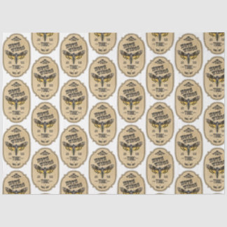 Papel De Seda Um Design 22 da Série Apothecary and Potion Label