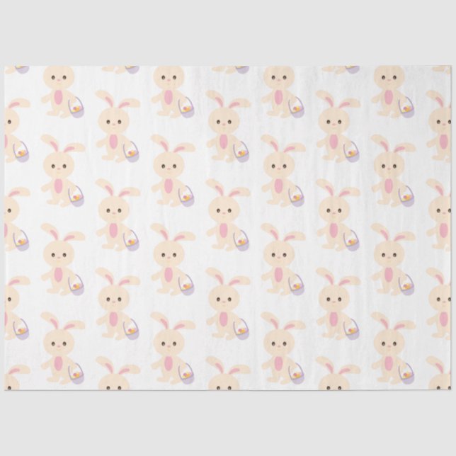 Papel De Seda Um Design 45 da Série Ovo de Páscoa (Frente )