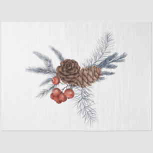Papel De Seda Um Design 9 da série Natal Bird