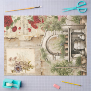 Papel De Seda Um Design da Série de Páscoa da Ephemera #23