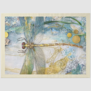 Papel De Seda Um Design da Série Dragonfly Artística nº 16