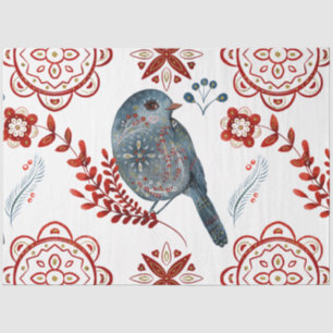 Papel De Seda Um Design da Série Natal Nórdica 17