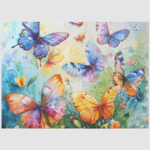 Papel De Seda Um Design da série Primavera Butterfly nº 18