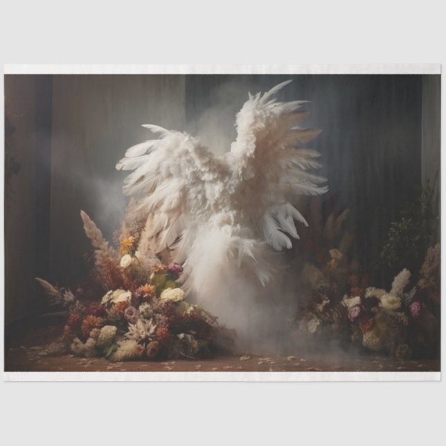 Papel De Seda Um Design da série White Angel 2 (Frente )