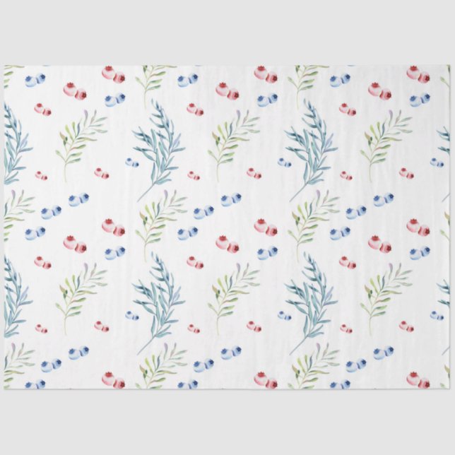 Papel De Seda Um Design de Natal 1 (Frente )