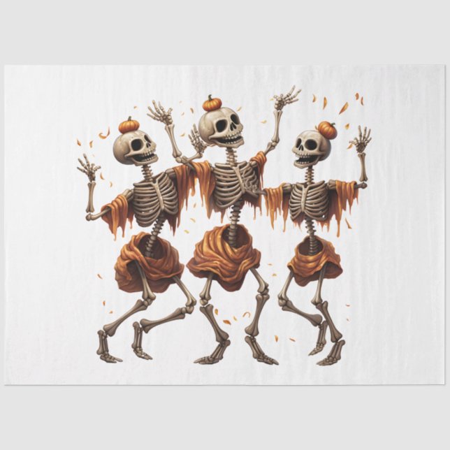 Papel De Seda Um Design de Série de Halloween 4 (Frente )