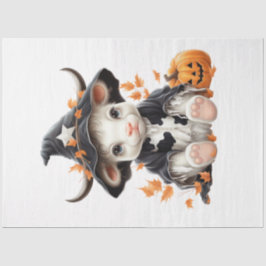 Papel De Seda Um Design de Série de Halloween de Bezerro 1