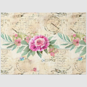 Papel De Seda Um Design francês Ephemera Series 18