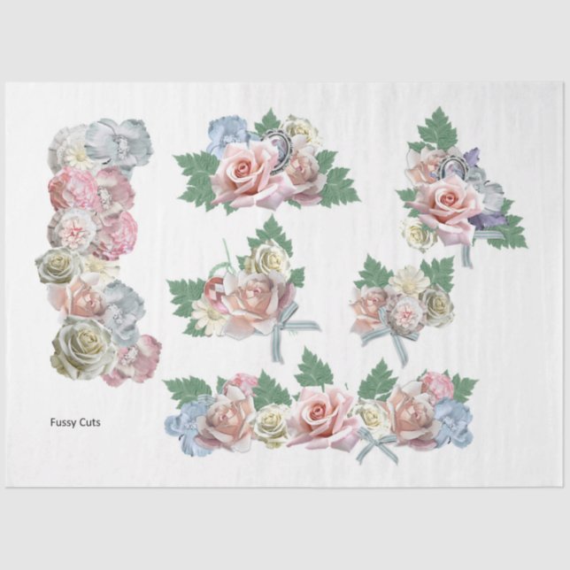 Papel De Seda Um Design série Chique 25 (Frente )