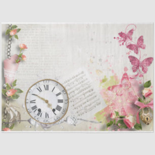 Papel De Seda Um Design Série Shabby Chic 30