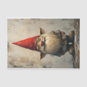 Papel De Seda Um doce Gnome em um estilo desolado