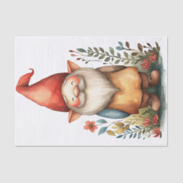 Papel De Seda Um doce pequeno Gnomo