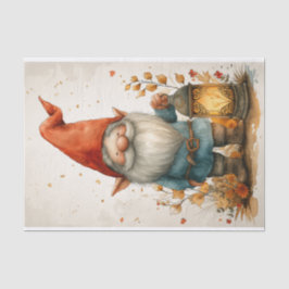 Papel De Seda Um Gnomo Adorável