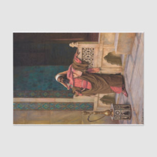 Papel De Seda Um momento de reposição, 1906, por Ludwig Deutsch