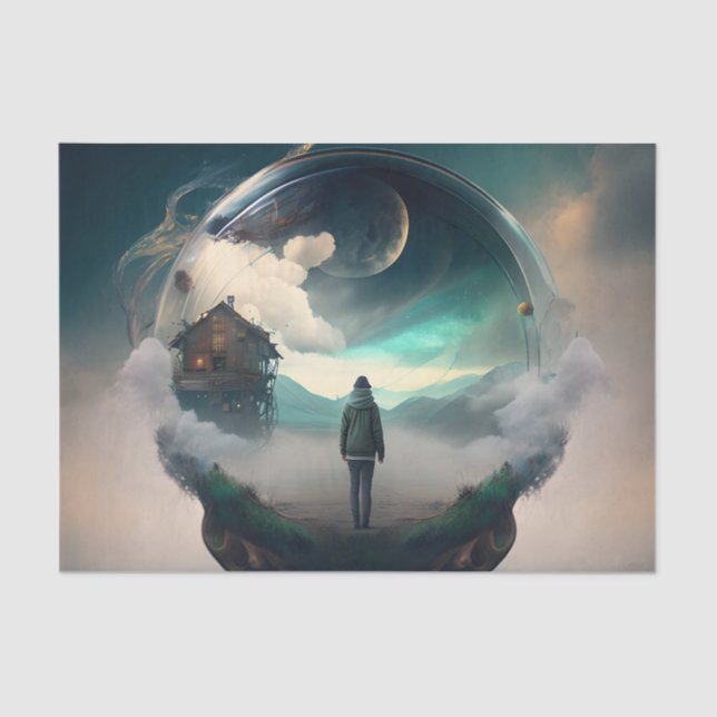 Papel De Seda Um mundo de sonhos (Frente )