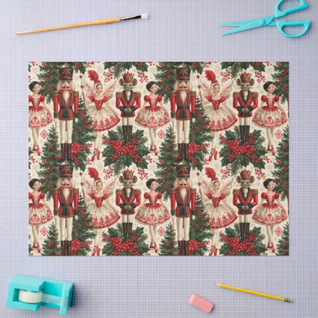 Papel De Seda Um Natal do Quebra-Nozes (Arte )