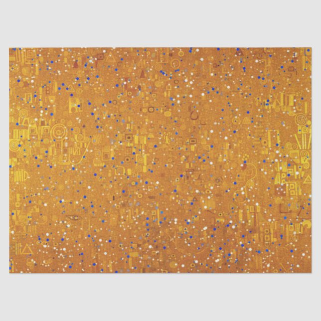 Papel De Seda Um Ouro Inspirado em Klimt (Frente )