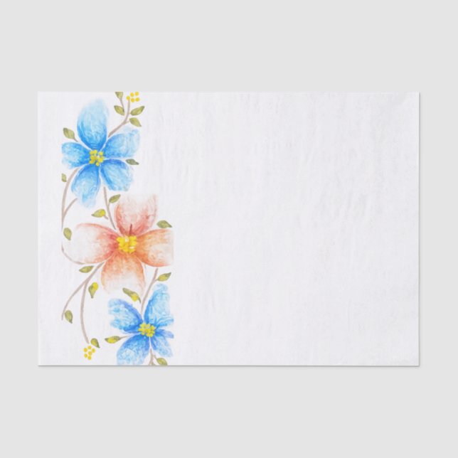 Papel De Seda Um pouco de Primavera (Frente )