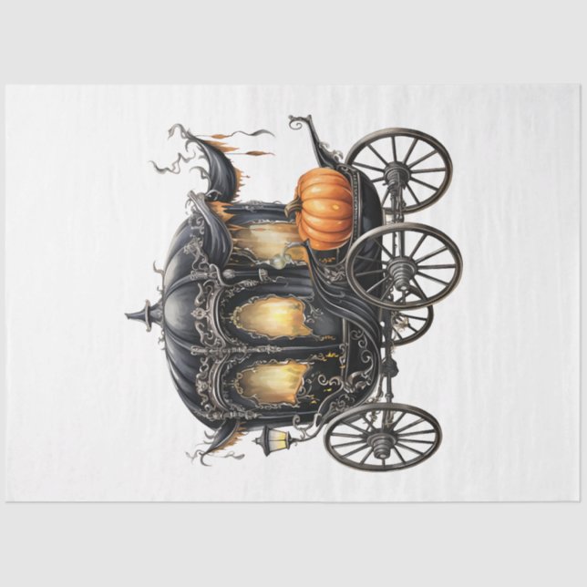 Papel De Seda Uma coleção de Design de Halloween 11 (Frente )