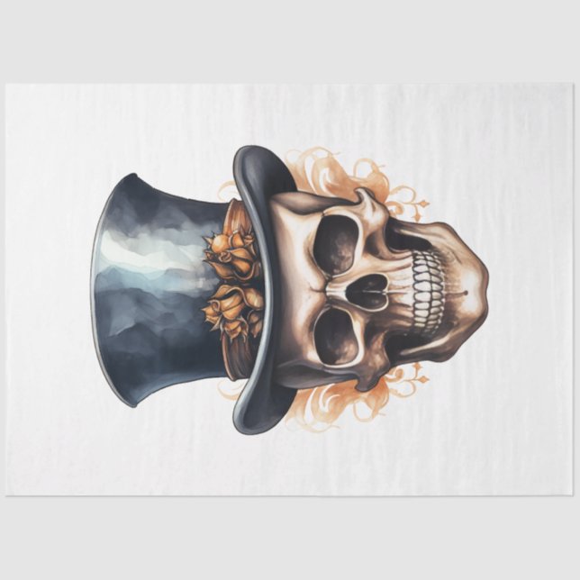 Papel De Seda Uma coleção de Design de Halloween 3 (Frente )