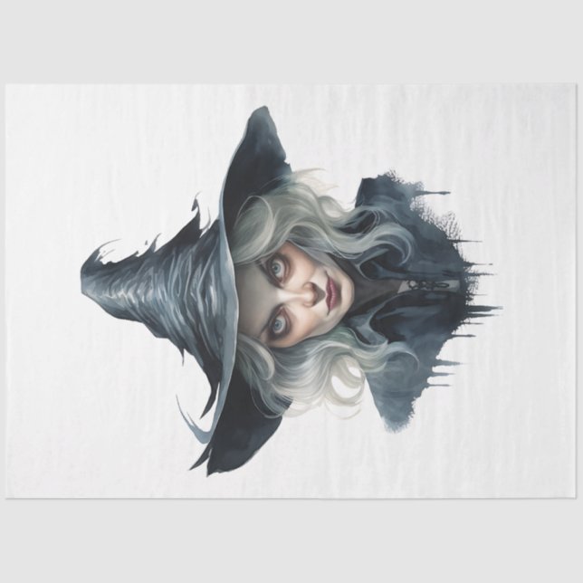 Papel De Seda Uma coleção de Design de Halloween 9 (Frente )