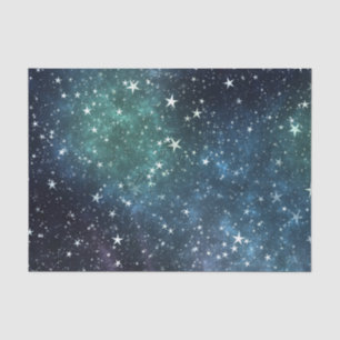 Papel De Seda Uma Noite Cheia de Estrela