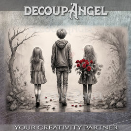 Papel De Seda Uma Obrigação Silenciosa - Decoupage -