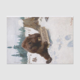 Papel De Seda Uma oportunidade de urso por Philip Russell Goodwi