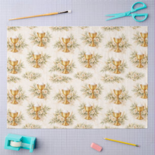 Papel De Seda Uma Primeira Comunhão Design #12
