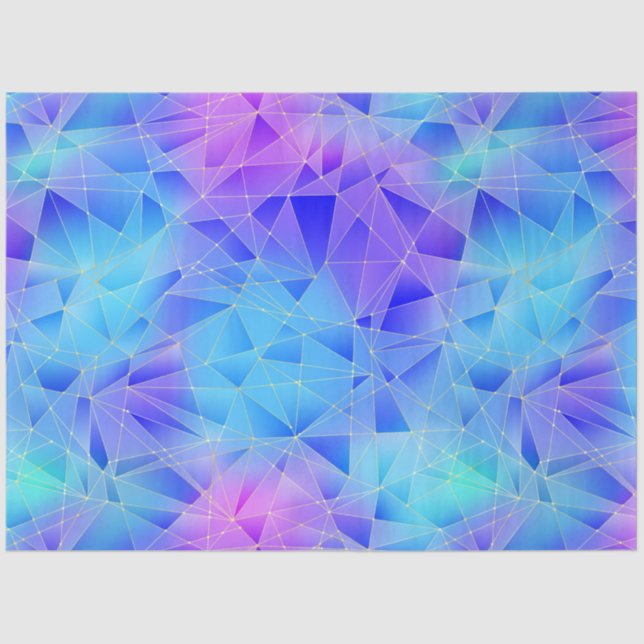 Papel De Seda Uma Sereia Crystal Series Design 8 (Frente )