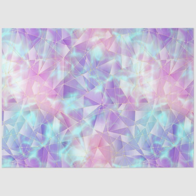 Papel De Seda Uma Sereia Crystal Series Design 9 (Frente )