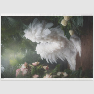 Papel De Seda Uma Série de Anjo Branco Design 11