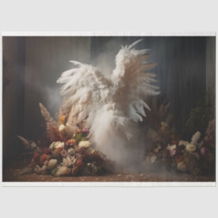 Papel De Seda Uma Série de Anjo Branco Design 2