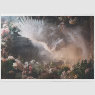 Papel De Seda Uma Série de Anjo Branco Design 9