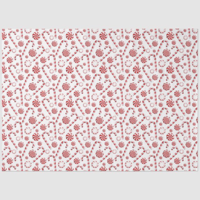 Papel De Seda Uma Série de Design de Hortelã-Pimenta 12 (Frente )