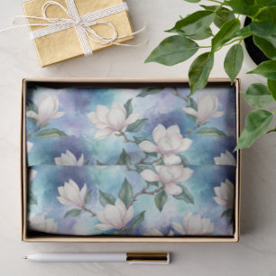 Papel De Seda Uma Série de Páscoa Azul e Rosa Design #10
