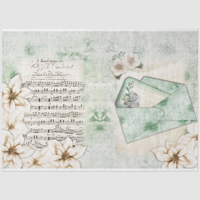Papel De Seda Uma Série Let it Snow Design 4 (Frente )