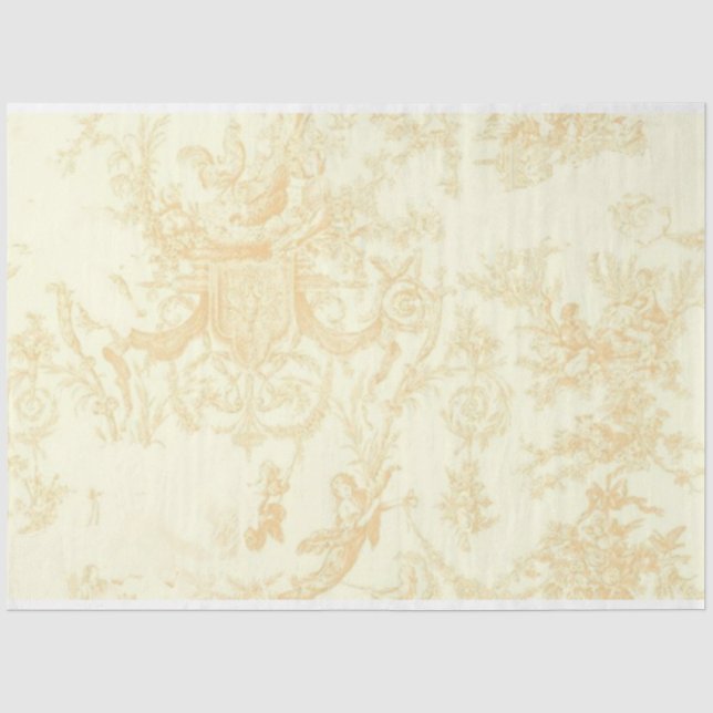 Papel De Seda Uma Série Shabby Chic Design 4 (Frente )