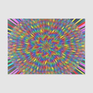 Papel De Seda Uma tintura floral do laço