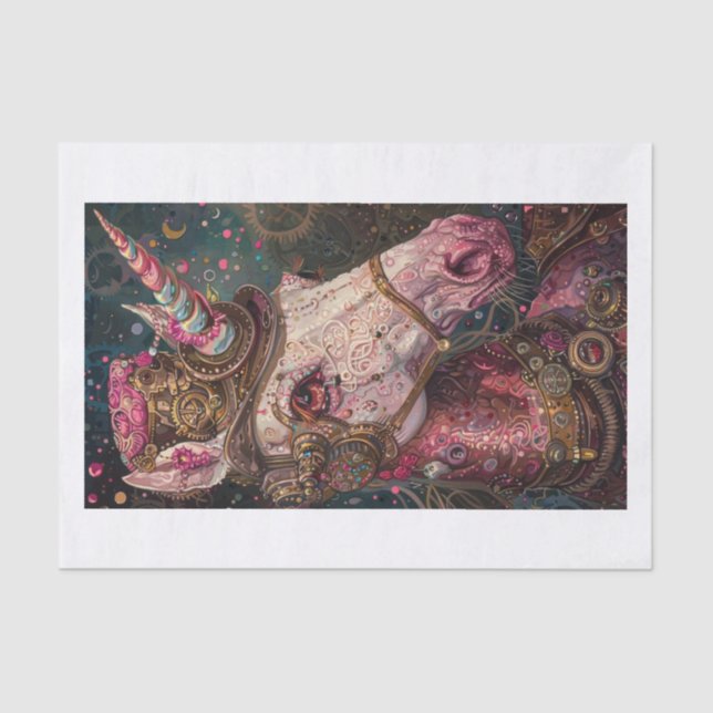 Papel De Seda Unicorn Lyfe14 (Frente )