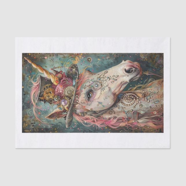 Papel De Seda Unicorn Lyfe18 (Frente )