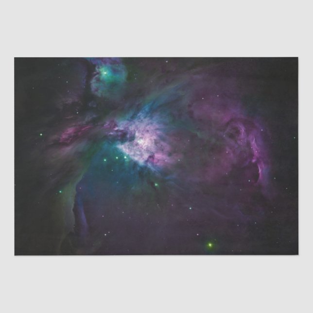 Papel De Seda Unicórnio Escuro da Nebulosa de Órion (Frente )